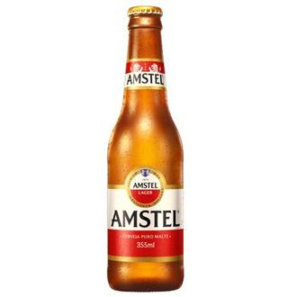 Oferta de Cerveja Long Neck Lager Premium Puro Malte Amstel 355ml por R$3,99 em Supermercados Andreazza