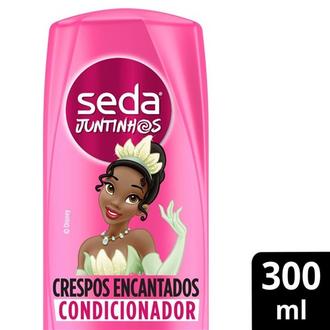 Oferta de Condicionador Infantil Tiana Juntinhos Crespos Encantados Seda 300Ml por R$12,49 em Supermercados Andreazza