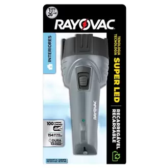 Oferta de Lanterna Recarregável Rayovac Super Led Big Bivolt 1Un por R$59,9 em Supermercados Andreazza