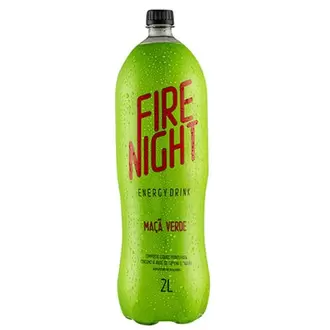 Oferta de Energético de Maçã Verde Fire Night 2l por R$7,99 em Supermercados Andreazza