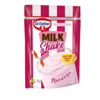 Oferta de Milk Shake em Pó Sabor Morango Dr.Oetker 30G por R$2,99 em Supermercados Andreazza