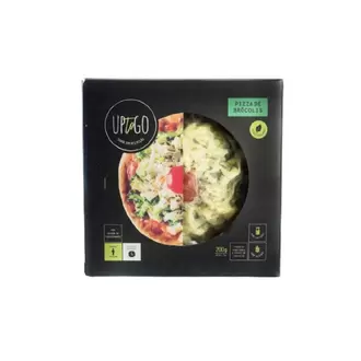 Oferta de Pizza Up To Go Vegetariana Brocolis sem Lactose sem Gluten Embalagem 200G por R$12,99 em Supermercados Andreazza