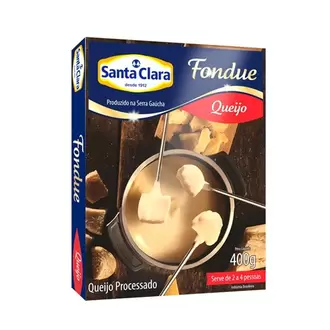 Oferta de Fondue Santa Clara Queijo 400G por R$19,9 em Supermercados Andreazza