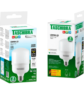 Oferta de LAMPADA TASCHIBRA LED 20W 6500K por R$18,9 em Supermercados Imperatriz