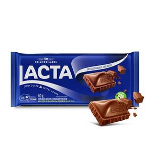 Oferta de CHOCOLATE LACTA 80GR AO LEITE por R$5,99 em Supermercados Imperatriz