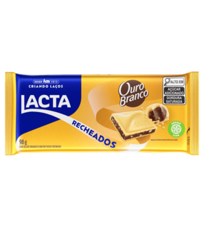 Oferta de CHOCOLATE LACTA 98G OURO BRANCO por R$5,49 em Supermercados Imperatriz