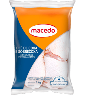 Oferta de FILE COXA C/ SOBRECOXA MACEDO KG S/OSSO IQF por R$18,49 em Supermercados Imperatriz