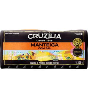 Oferta de MANTEIGA CRUZILIA 200GR TABLETE por R$16,69 em Supermercados Imperatriz