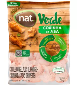 Oferta de COXINHA ASA NAT 1KG LINHA VERDE IQF por R$11,59 em Supermercados Imperatriz