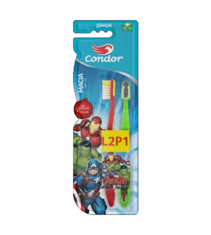 Oferta de ESCOVA DENTAL CONDICIONADOROR LV2PG1 AVENGERS por R$15,99 em Supermercados Imperatriz