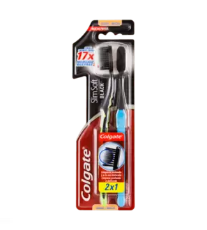 Oferta de ESCOVA DENTAL SOFT BLACK COLGATE SLIM LEVE 2 PAGUE 1 por R$24,99 em Supermercados Imperatriz