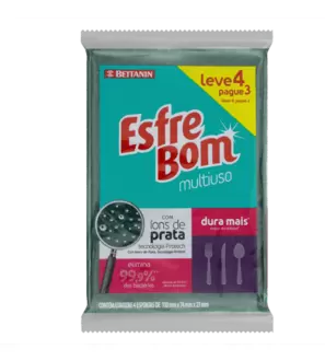 Oferta de ESPONJA BETTANIN ESFREBOM LV4PG3 MU por R$6,59 em Supermercados Imperatriz