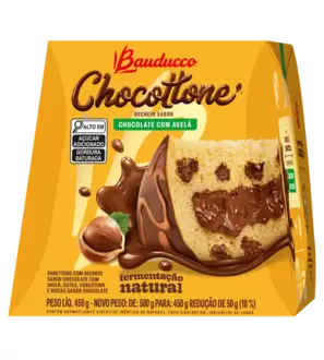 Oferta de PANETTONE BAUDUCCO CHOCOTTONE 450G AVELA por R$32,99 em Supermercados Imperatriz