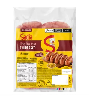 Oferta de LINGUICA SADIA 700G CHURRASCO CONG por R$11,99 em Supermercados Imperatriz