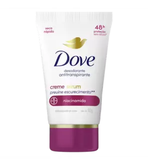 Oferta de DESOD CREME SERUM DOVE 50G 48H PREV ESCURECIME por R$14,9 em Supermercados Imperatriz