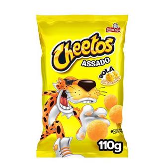 Oferta de Salgadinho de Milho Bola Sabor Queijo Suiço Elma Chips Cheetos 110g por R$9,99 em Supermercados Joanin