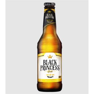 Oferta de Cerveja Puro Malte Gold Black Princess Garrafa 330Ml por R$3,99 em Supermercados Joanin