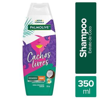 Oferta de Shampoo Cachos Livres Extrato de Coco Palmolive 350Ml por R$8,49 em Supermercados Joanin
