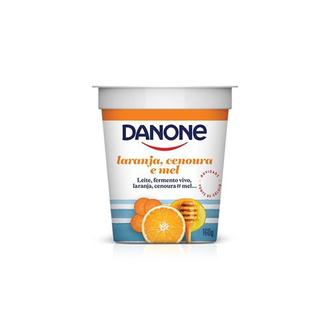 Oferta de Iogurte Natural de Laranja, Cenoura e Mel Danone 160G por R$3,19 em Supermercados Joanin