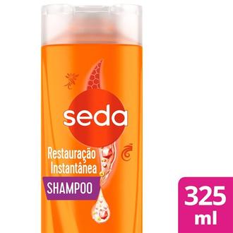 Oferta de Shampoo Restauração Instantânea Seda 325Ml por R$10,99 em Supermercados Joanin