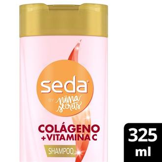Oferta de Shampoo By Niina Secrets Colágeno + Vitamina C Seda 325Ml por R$10,99 em Supermercados Joanin