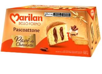 Oferta de Pascoattone Bello Forno Pavê de Chocolate Caixa Marilan 500g por R$22,99 em Supermercados Joanin