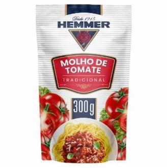 Oferta de Molho Tomate Hemmer Tradicional Sachê 300g por R$2,29 em Supermercados Joanin
