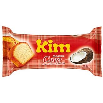 Oferta de Bolo de Coco Kim 250g por R$5,99 em Supermercados Joanin
