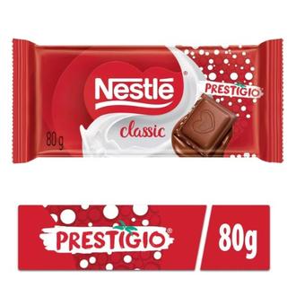 Oferta de Chocolate Classic Prestígio 80g por R$5,29 em Supermercados Joanin