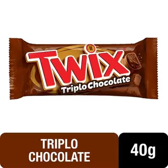 Oferta de Twix Triplo Chocolate 40G por R$3,11 em Supermercados Joanin