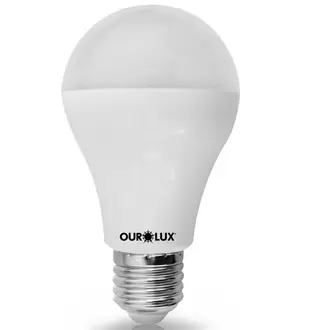 Oferta de Lâmpada Superled Ourolux 12W Bivolt 3000K por R$7,74 em Supermercados Joanin