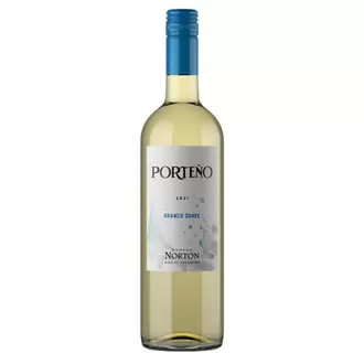 Oferta de Vinho Suave Branco Argentino Porteño Norton 750ml por R$34,58 em Supermercados Joanin