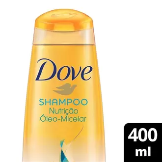 Oferta de Shampoo para Nutrição Nutrição Óleo Micelar com Óleo de Argan Dove 400Ml por R$25,49 em Supermercados Joanin