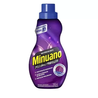 Oferta de Amaciante Concentrado Minuano Mistério da Noite 500Ml por R$8,15 em Supermercados Joanin