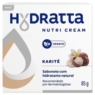 Oferta de Sabonete em Barra Hidratante Karité Nutri Cream Hydratta 85g por R$3,11 em Supermercados Joanin