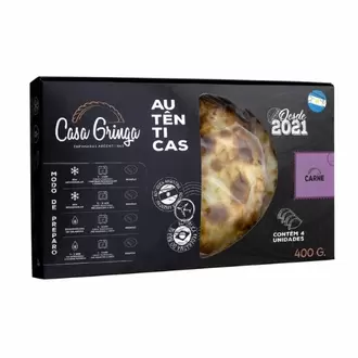 Oferta de Empanada de Carne Casa Gringa 400G com 4Un por R$36,39 em Supermercados Joanin