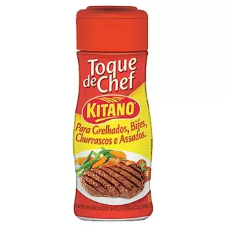 Oferta de Tempero para Grelhados, Bifes, Churrasco E Assados Kitano Toque de Chef Frasco 120g por R$7,69 em Supermercados Joanin