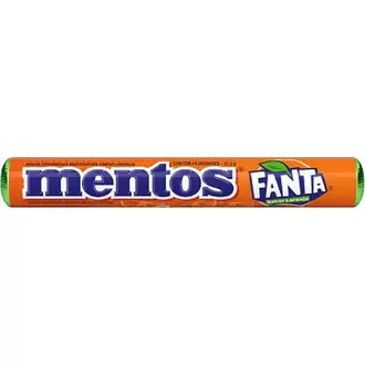 Oferta de Bala Stick Fanta Laranja Mentos 37,5G por R$2,59 em Supermercados Joanin