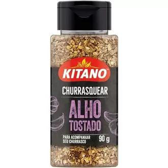 Oferta de Tempero Alho Tostado Churrasquear Kitano 90g por R$8,31 em Supermercados Joanin