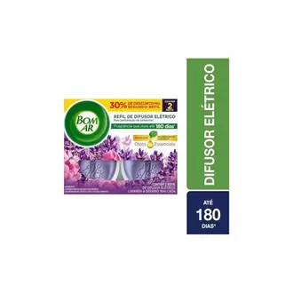 Oferta de Odorizador de Ambiente Lavanda e Gerânio Air Wick Bom Ar 2un por R$26,41 em Supermercados Joanin