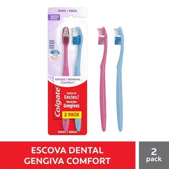 Oferta de Escova de Dente Gengiva Comfort Colgate 2un por R$20,79 em Supermercados Joanin