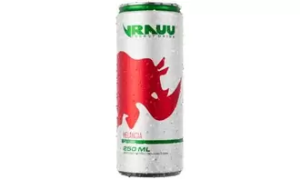 Oferta de Energético Sabor Melancia Vrauu 250ml por R$3,73 em Supermercados Joanin