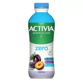 Oferta de Leite Fermentado Desnatado Sabor Ameixa Zero Lactose Activia 800g por R$12,47 em Supermercados Joanin