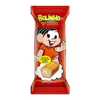 Oferta de Bolinho Casa Suiça Turma da Mônica Baunilha Recheado de Baunilha Embalagem 40g por R$2,07 em Supermercados Joanin