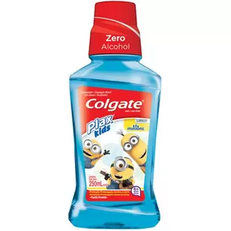 Oferta de Enxaguante Bucal Colgate Plax Kids Minions 250ml por R$13,51 em Supermercados Joanin