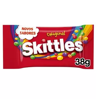 Oferta de Bala de Frutas Skittles 38g - Sabor Original por R$3,11 em Supermercados Joanin