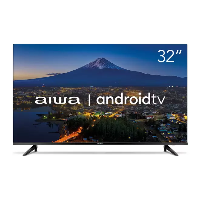 Oferta de Smart TV Aiwa 32” Android, HD, Comando de voz, Dolby Áudio, HDR10 BL-02-A Aiwa por R$1149 em Supermercados Mateus