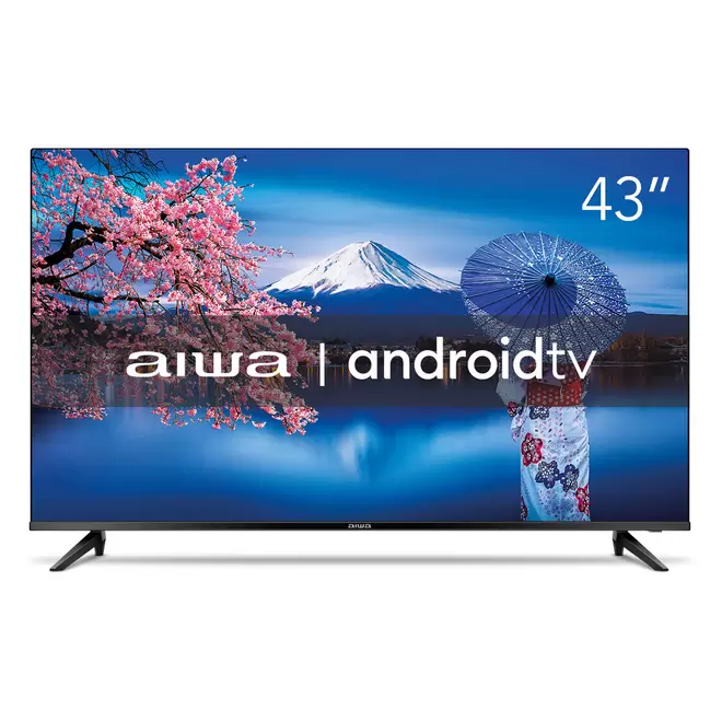 Oferta de Smart TV Aiwa 43” Android, Full HD HDR10 TV-43-BL-02 por R$1699 em Supermercados Mateus