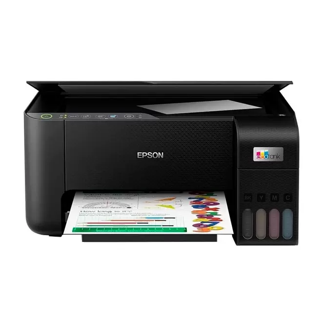 Oferta de Impressora Multifuncional 3 em 1 Epson EcoTank L3250 por R$1299 em Supermercados Mateus