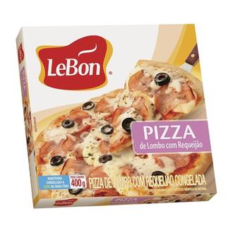 Oferta de Pizza Lombo com Requeijão Lebon 400G por R$11,99 em Supermercados Myatã